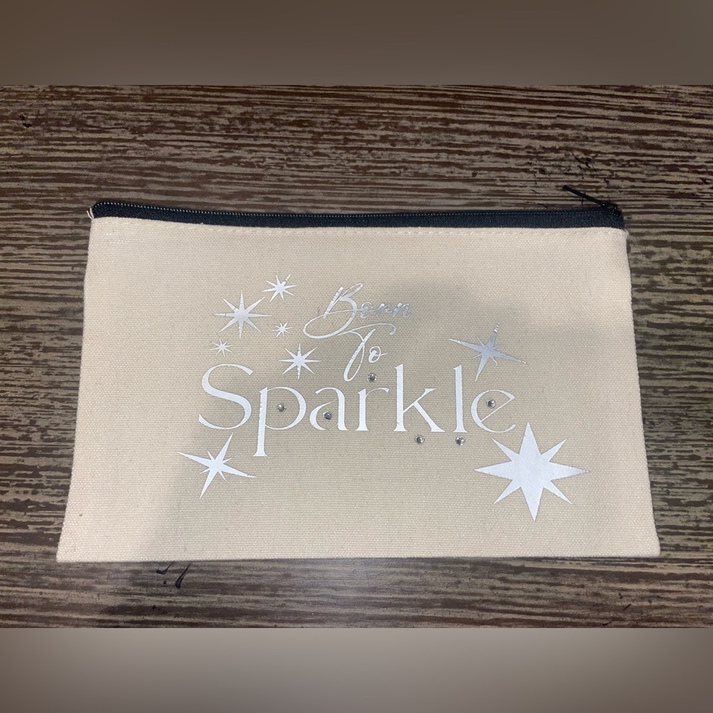 Handmade Bedazzled Canvas Bag